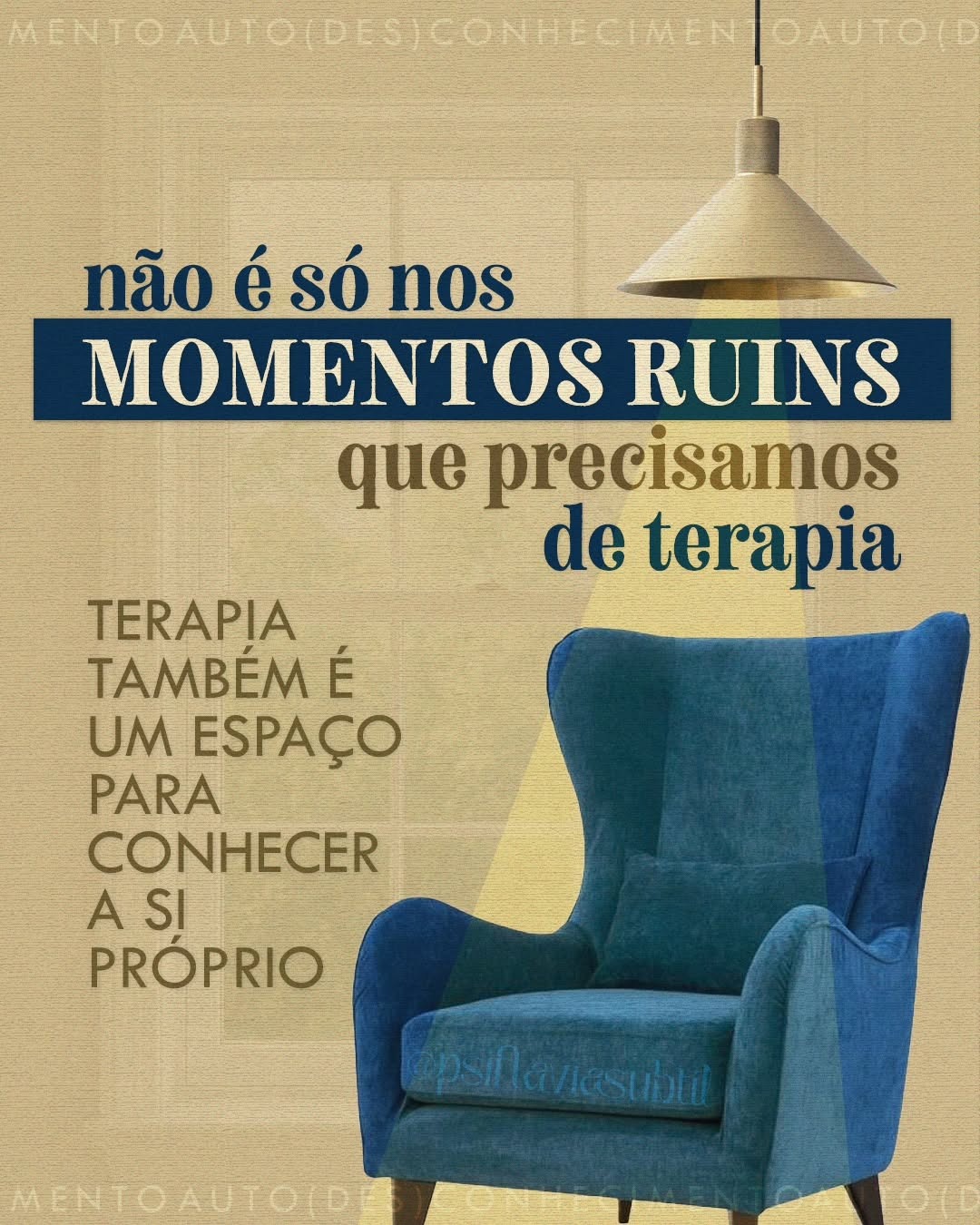 Publicação: não é só nos momentos ruins que precisamos de terapia